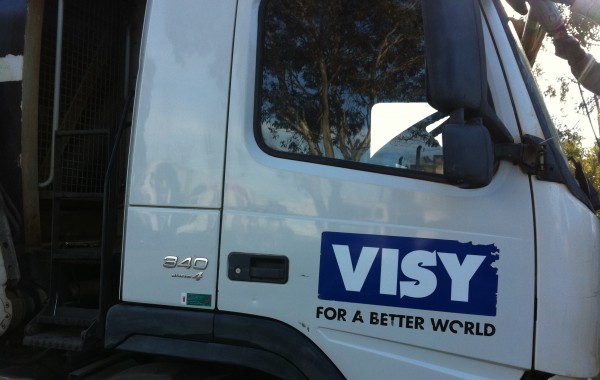 Visy Truck – Cut and Polish