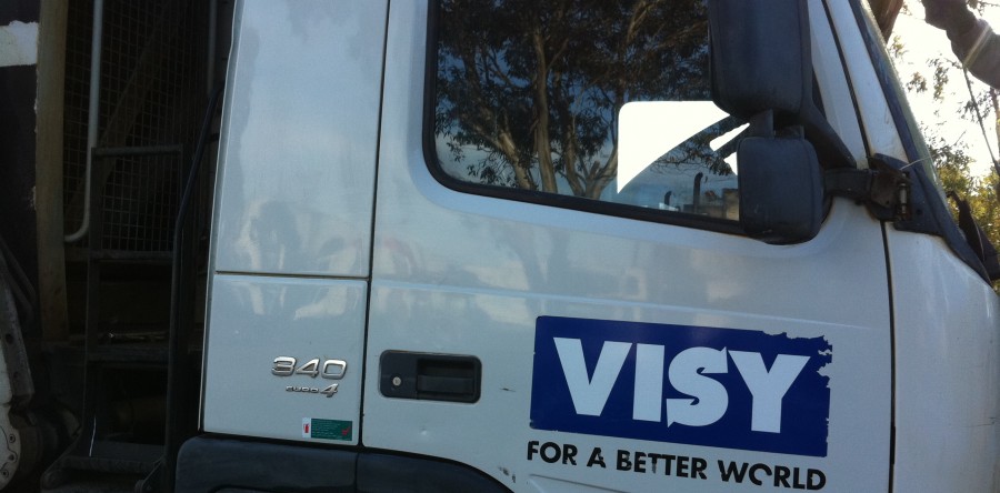 Visy Truck – Cut and Polish